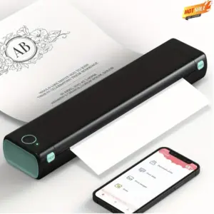????Portable Printer Wireless, Compatible With Phone & Laptop