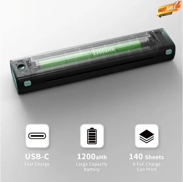 ????Portable Printer Wireless, Compatible With Phone & Laptop - Image 7
