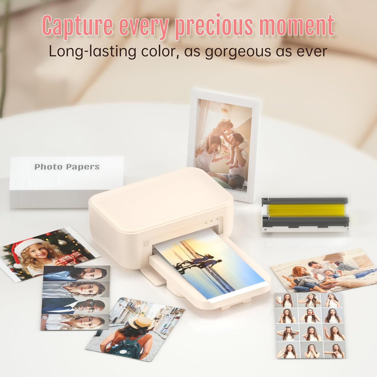 4"X 6" Photo Paper 108 Sheets and Two Ribbons - Image 5