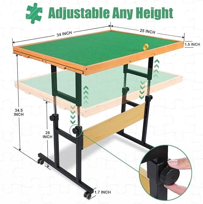limited-time offer Adjustable Puzzle Table - Image 6