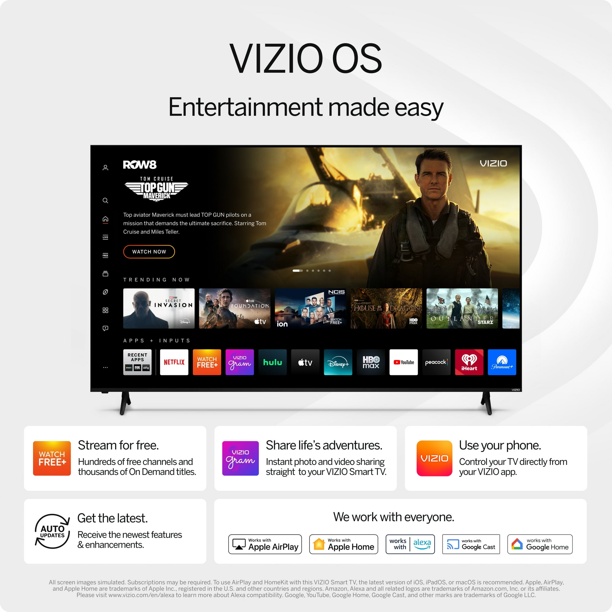 Last day for factory clearance! VIZIO 75” 4K Smart TV - Image 19